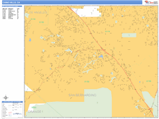 Chino Hills Digital Map Basic Style